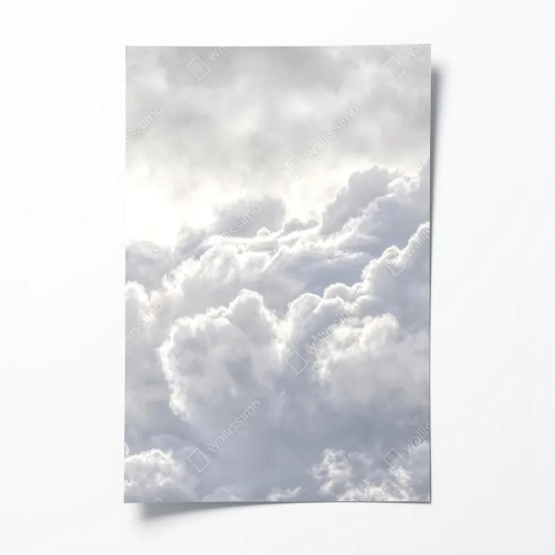 Plakat eteryczny pejzaż chmur