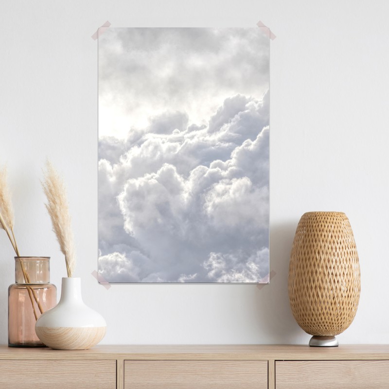 Plakat eteryczny pejzaż chmur – Wallissimo® Plakat eteryczny pejzaż chmur – Wallissimo®
