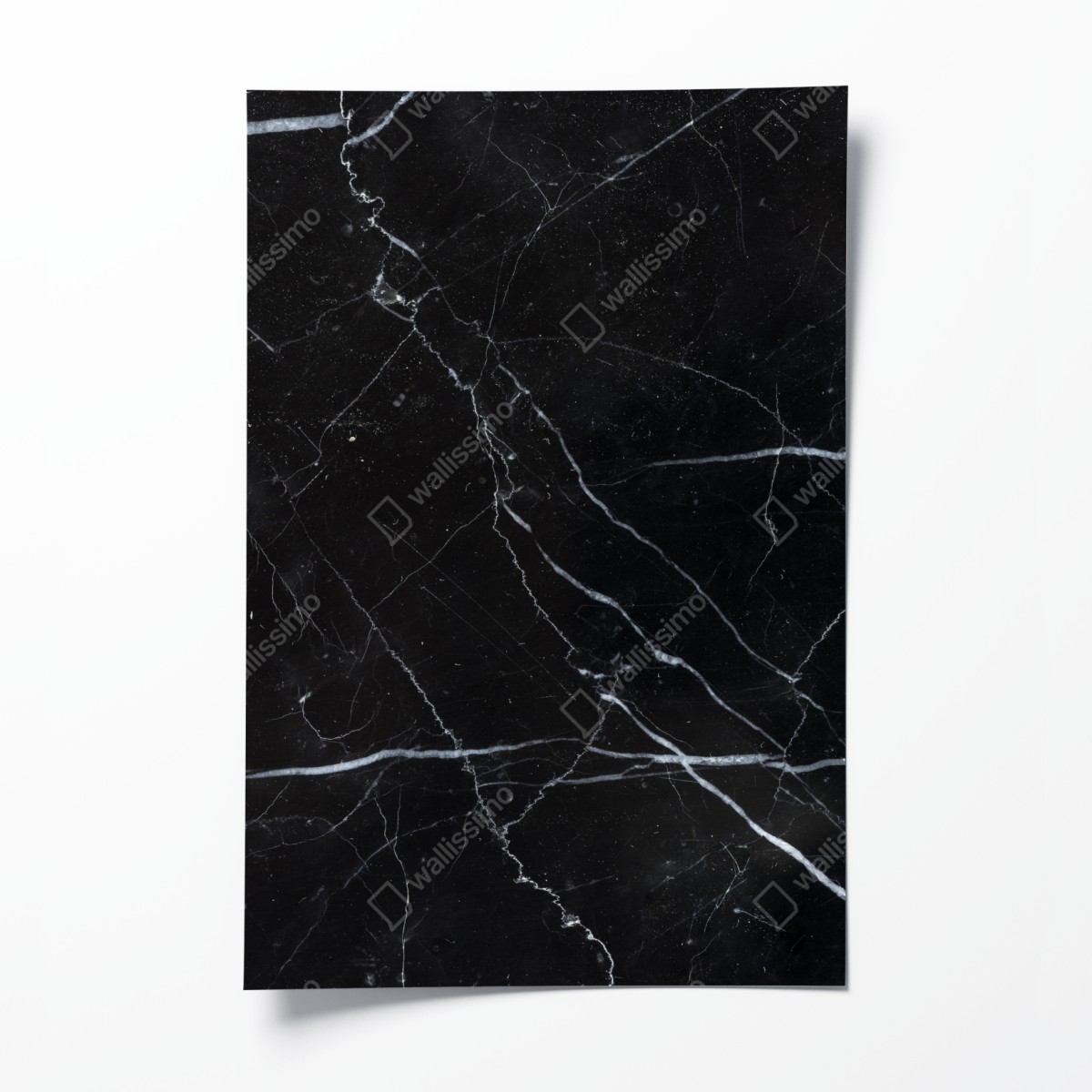 Poster black marquina marble texture for modern interiors