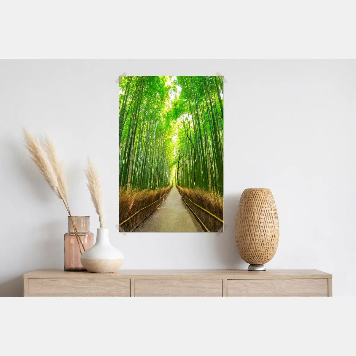 Plakat spokojna ścieżka bambusowa w Kioto – Wallissimo® Plakat spokojna ścieżka bambusowa w Kioto – Wallissimo®