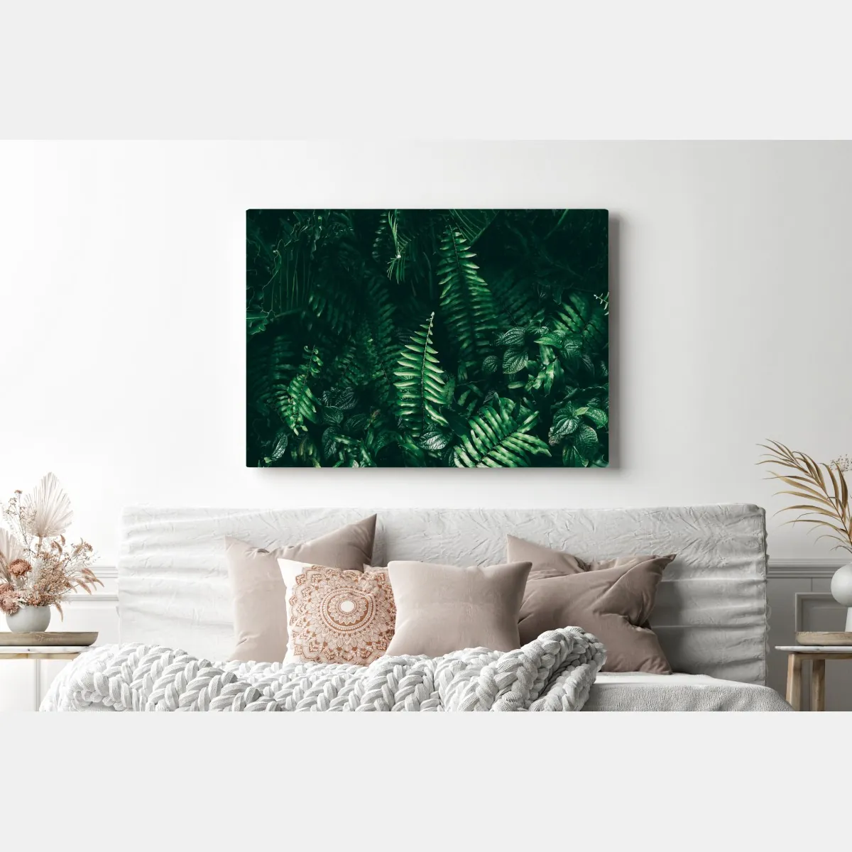 Obraz na płótnie bujne tropikalne liście – Wallissimo® Obraz na płótnie bujne tropikalne liście – Wallissimo®