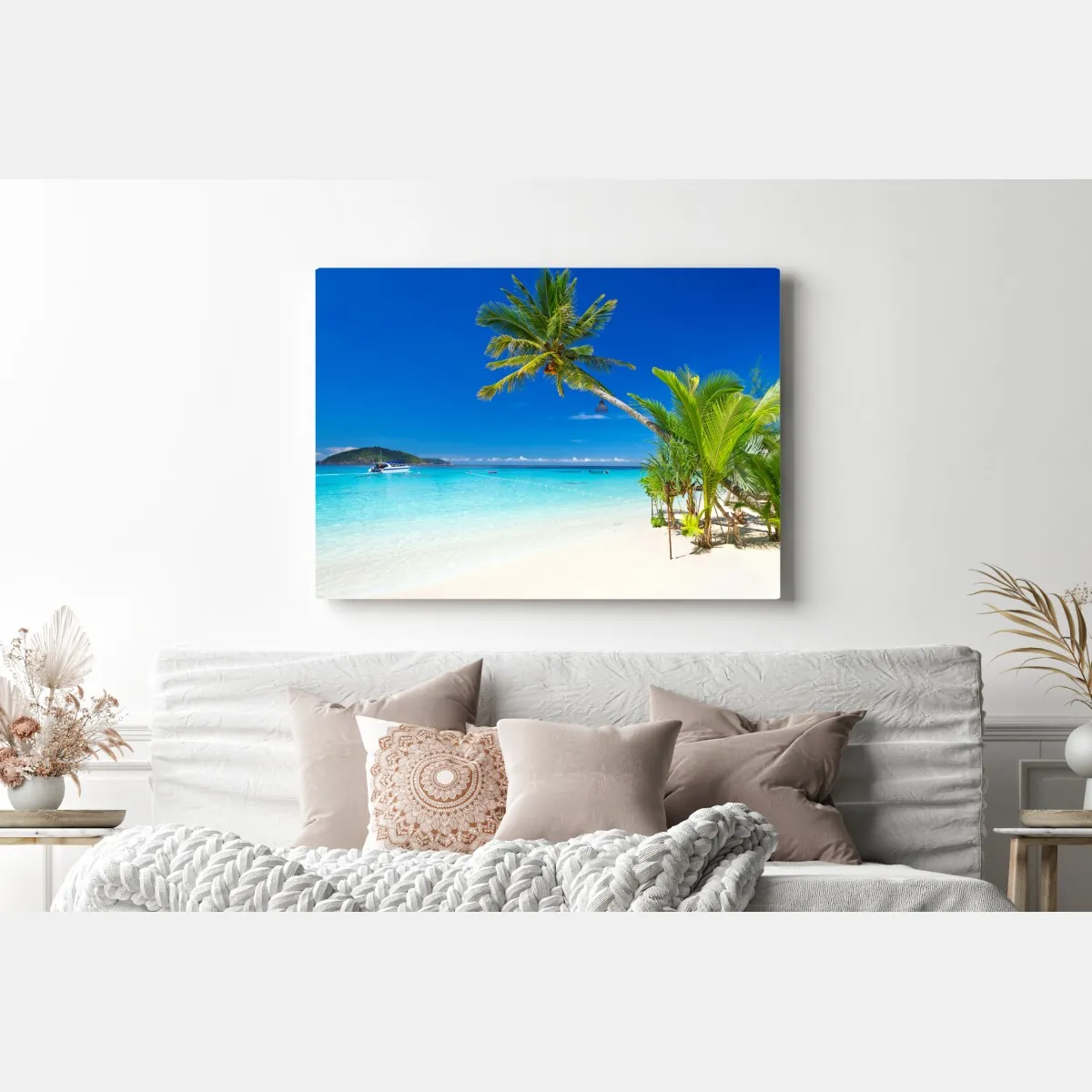 Obraz na płótnie tropikalna plaża w Tajlandii – Wallissimo® Obraz na płótnie tropikalna plaża w Tajlandii – Wallissimo®