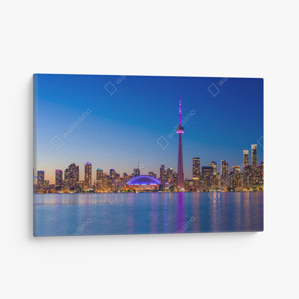 Canvas print Toronto skyline at twilight