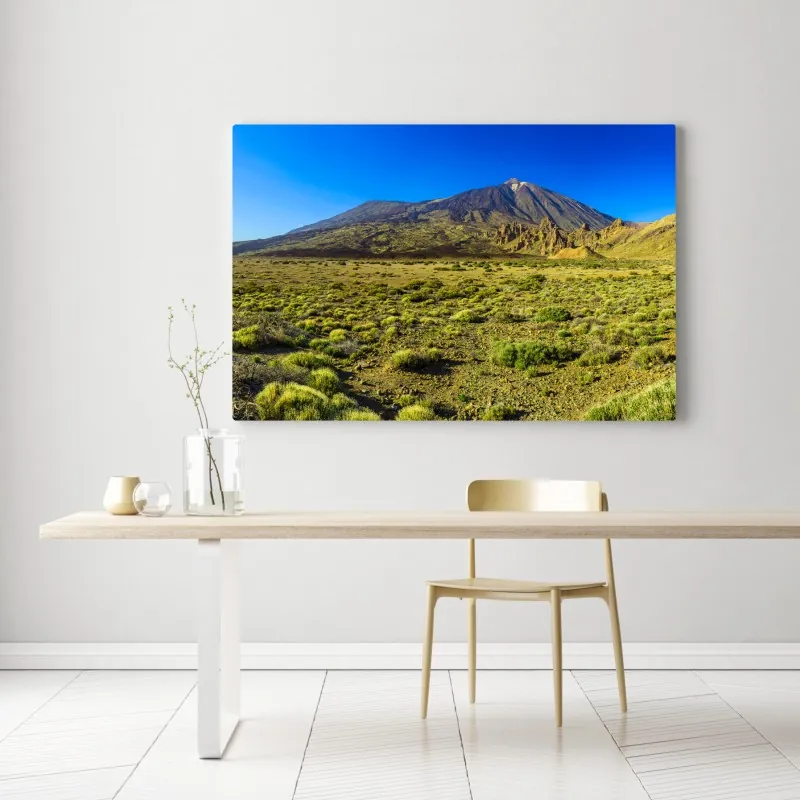 Obraz na płótnie panorama Teide na Teneryfie – Wallissimo® Obraz na płótnie panorama Teide na Teneryfie – Wallissimo®