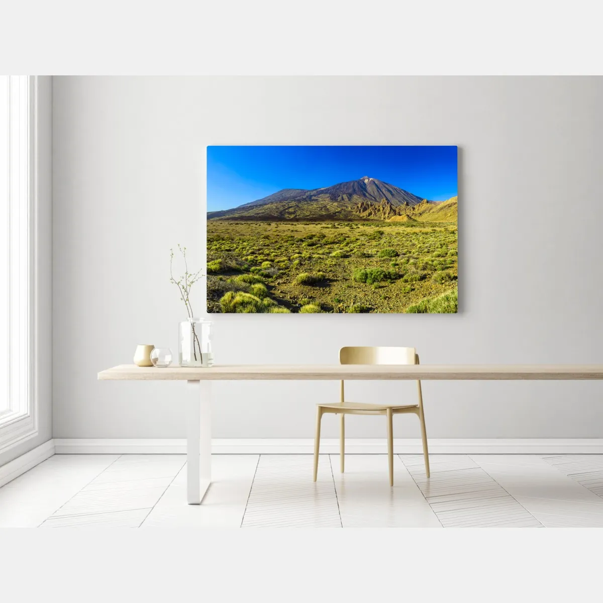 Obraz na płótnie panorama Teide na Teneryfie – Wallissimo® Obraz na płótnie panorama Teide na Teneryfie – Wallissimo®