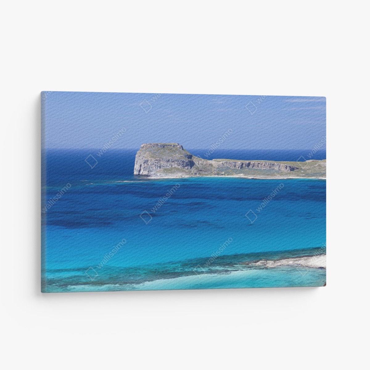 Canvas print tranquil island seascape