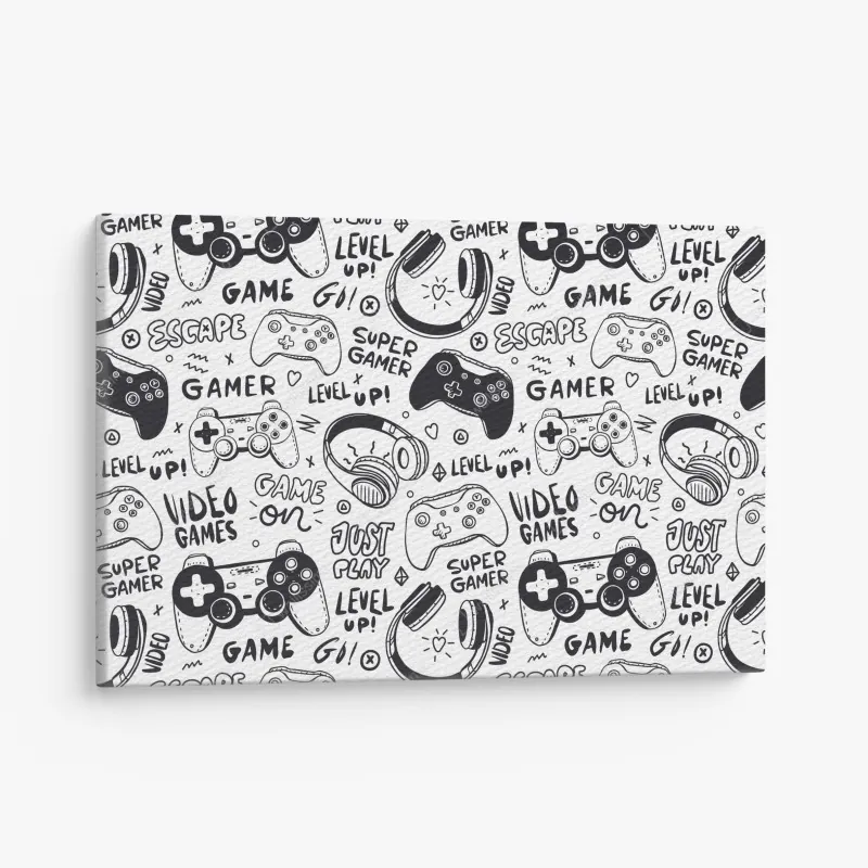 Obraz na płótnie jesienna ścieżka leśna w złotych liściach – Wallissimo®