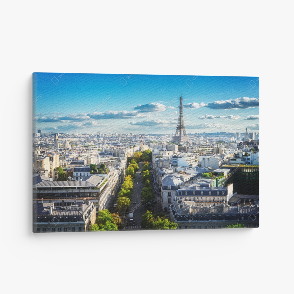 Canvas print Paris skyline with the Eiffel Tower
