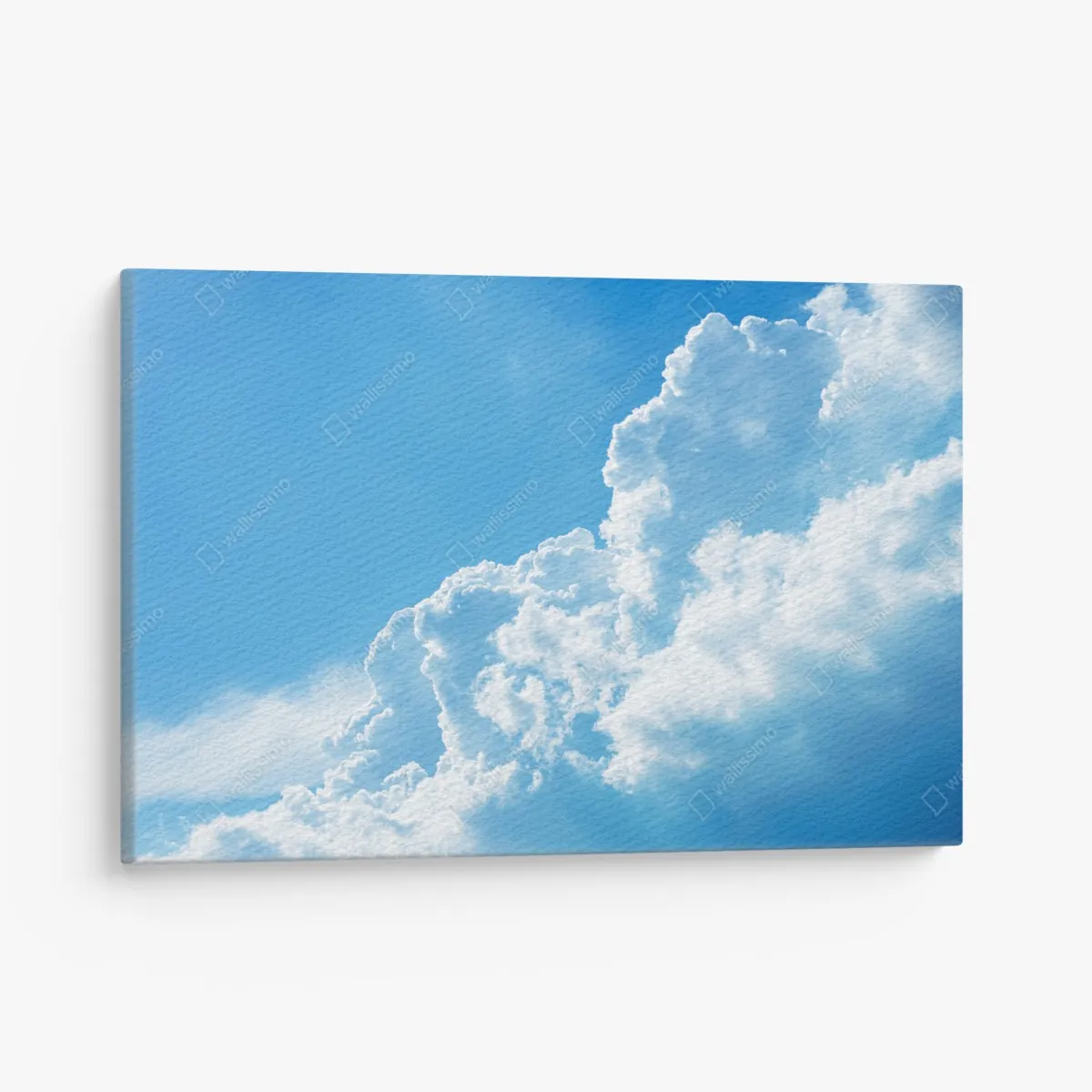 Obraz na płótnie delikatne niebo z puszystymi chmurami – Wallissimo® Obraz na płótnie delikatne niebo z puszystymi chmurami – Wallissimo®