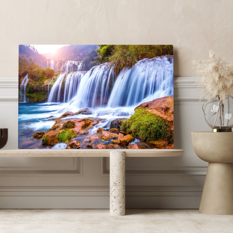 Obraz na płótnie Jiulong wodospad w Luoping, Chiny – Wallissimo® Obraz na płótnie Jiulong wodospad w Luoping, Chiny – Wallissimo®