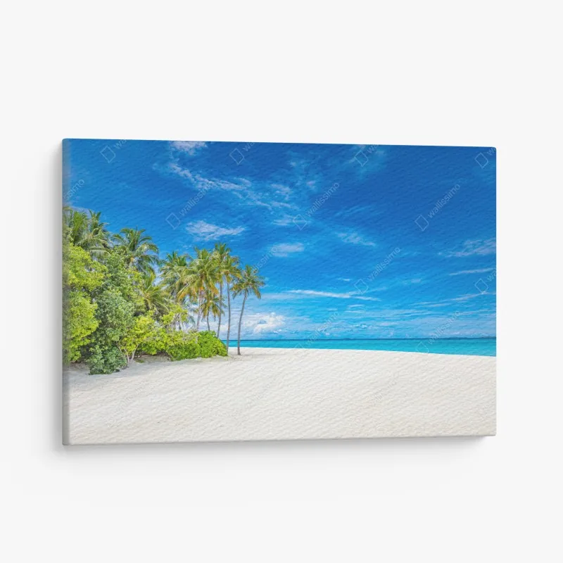 Obraz na płótnie mglisty most wiszący prowadzący w mgłę – Wallissimo®