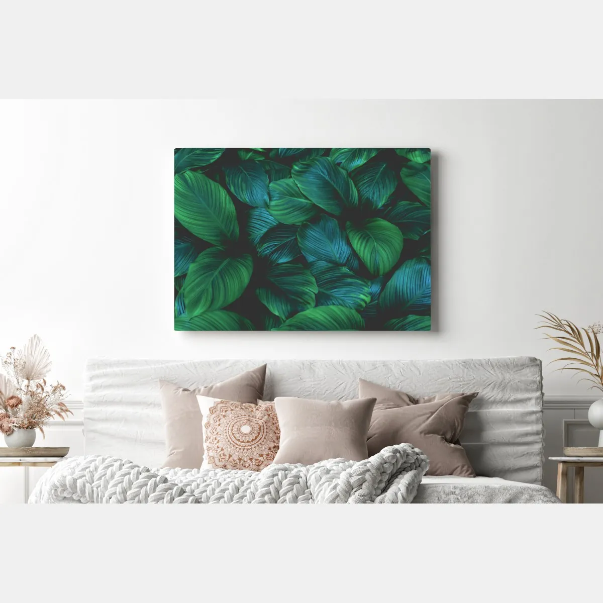 Obraz na płótnie bujne tropikalne liście – Wallissimo® Obraz na płótnie bujne tropikalne liście – Wallissimo®