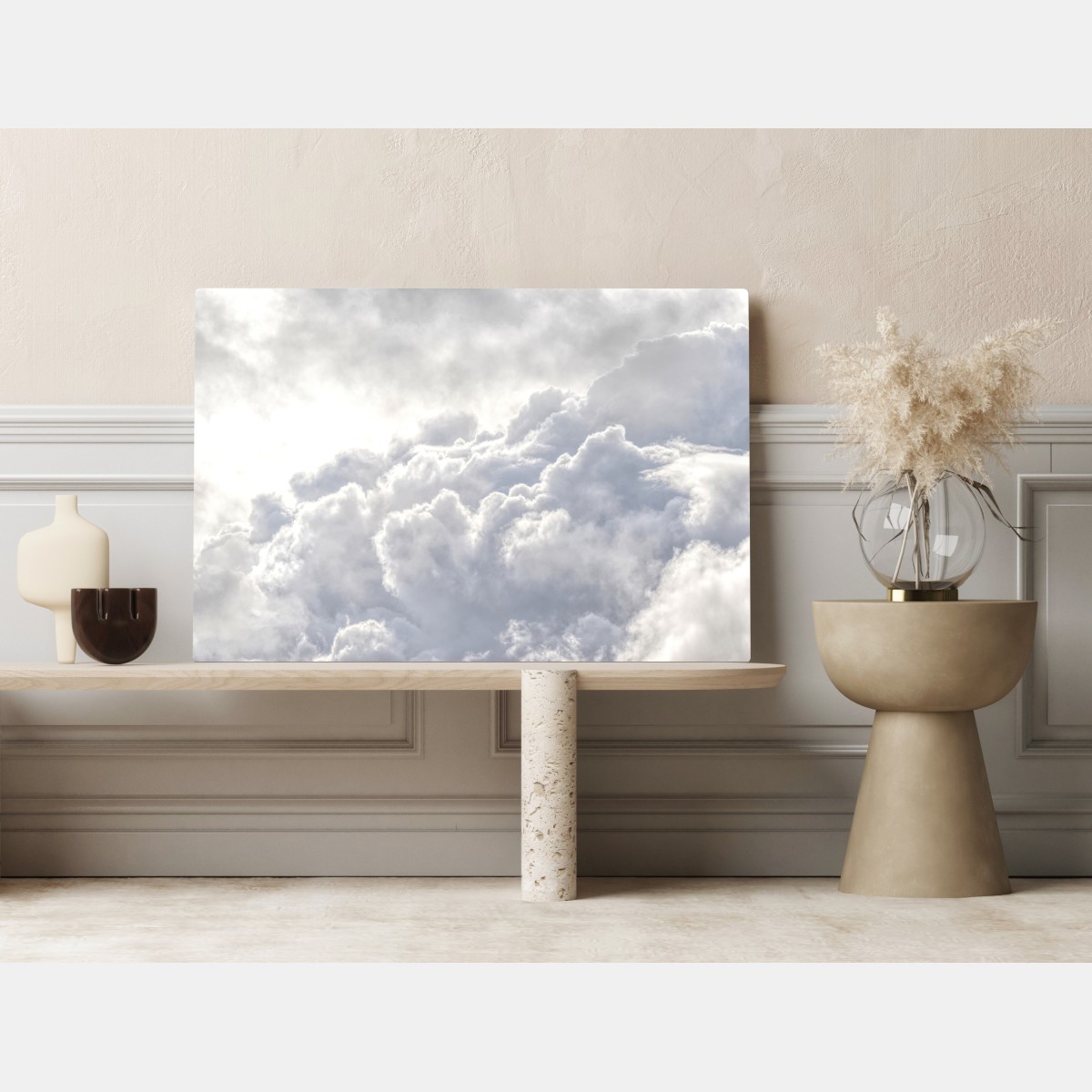 Obraz na płótnie eteryczny pejzaż chmur – Wallissimo® Obraz na płótnie eteryczny pejzaż chmur – Wallissimo®