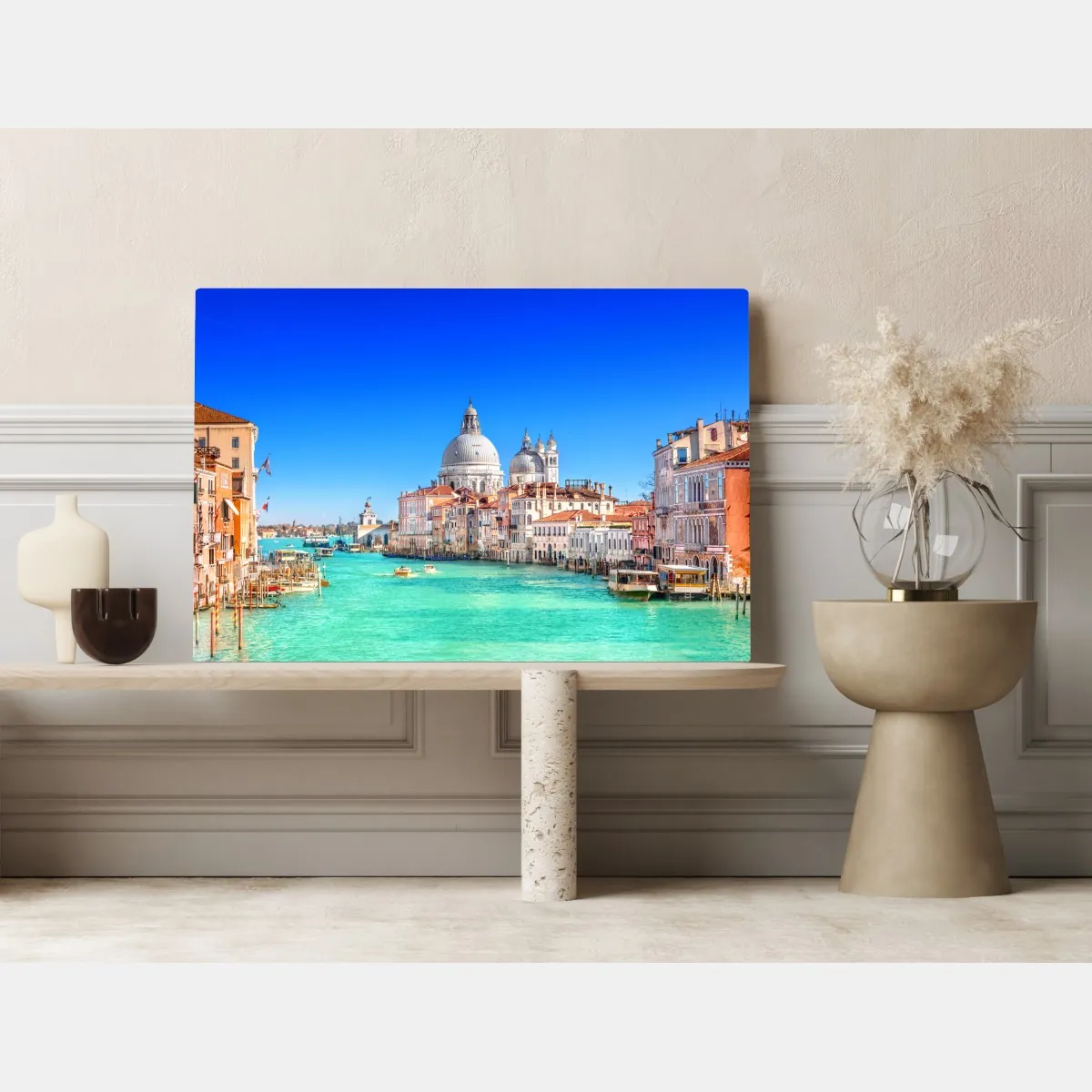 Obraz na płótnie Wenecja wielki kanał panorama – Wallissimo® Obraz na płótnie Wenecja wielki kanał panorama – Wallissimo®