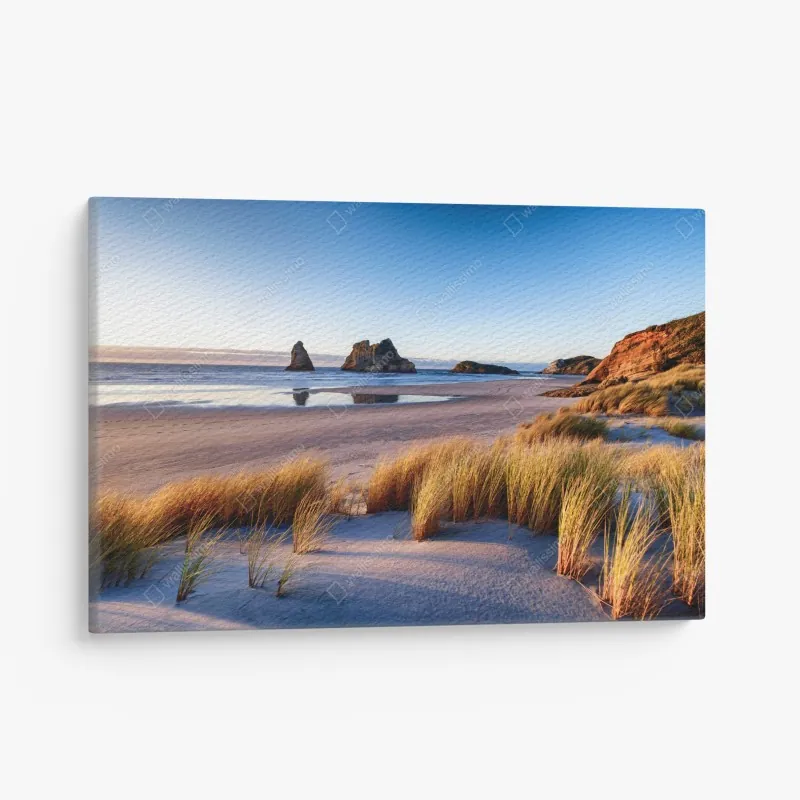 Obraz na płótnie abstrakcyjna twarz w żywych kolorach – Wallissimo®