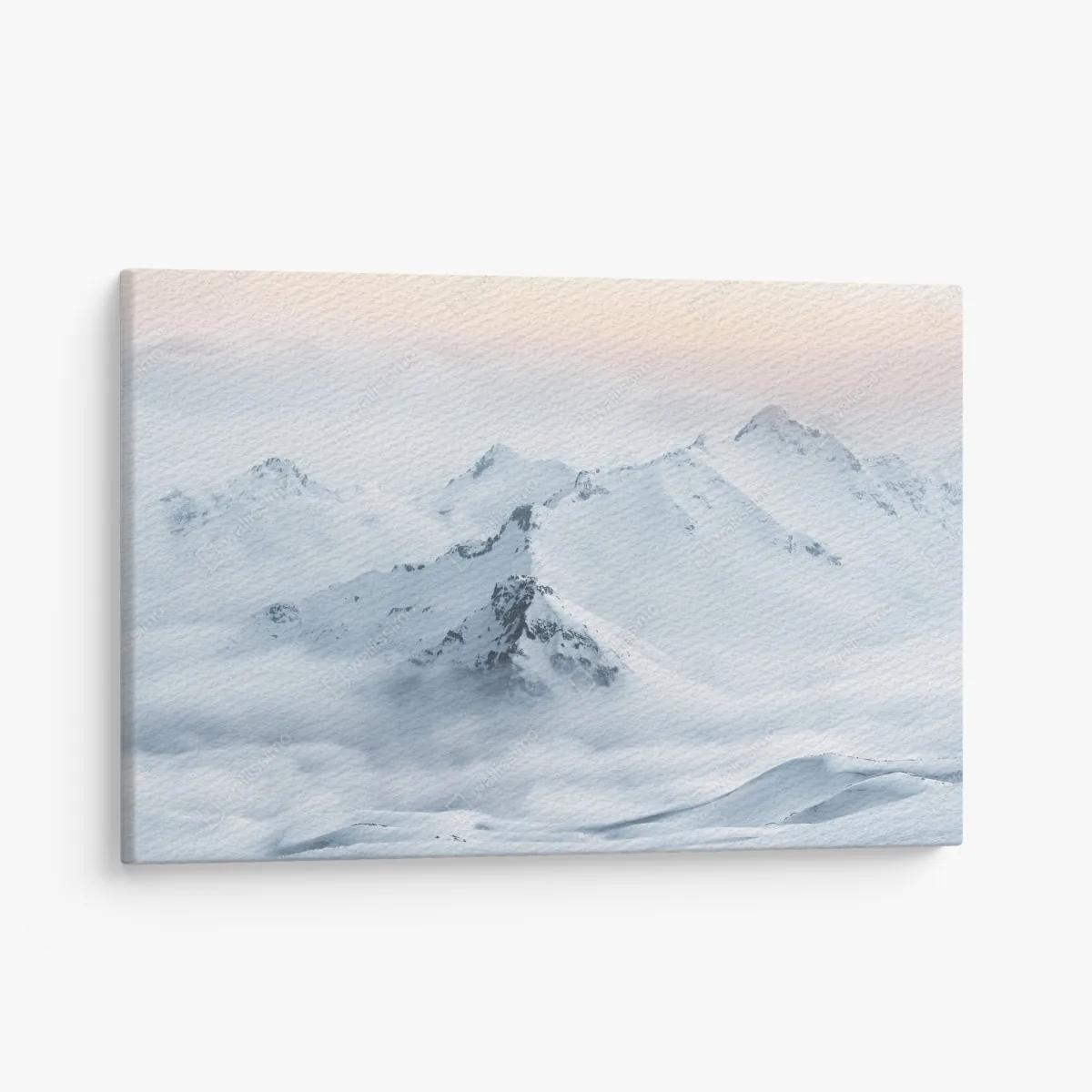 Obraz na płótnie śnieżne szczyty Kaukazu o świcie – Wallissimo® Obraz na płótnie śnieżne szczyty Kaukazu o świcie – Wallissimo®