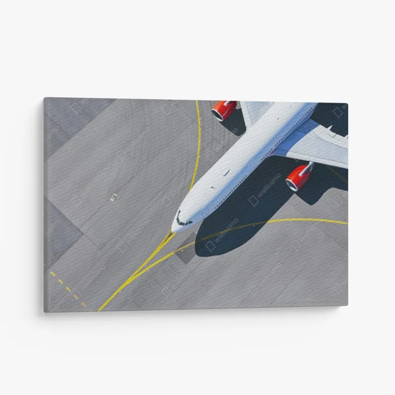 Obraz na płótnie niekończąca się droga przez pustynię do gór – Wallissimo®