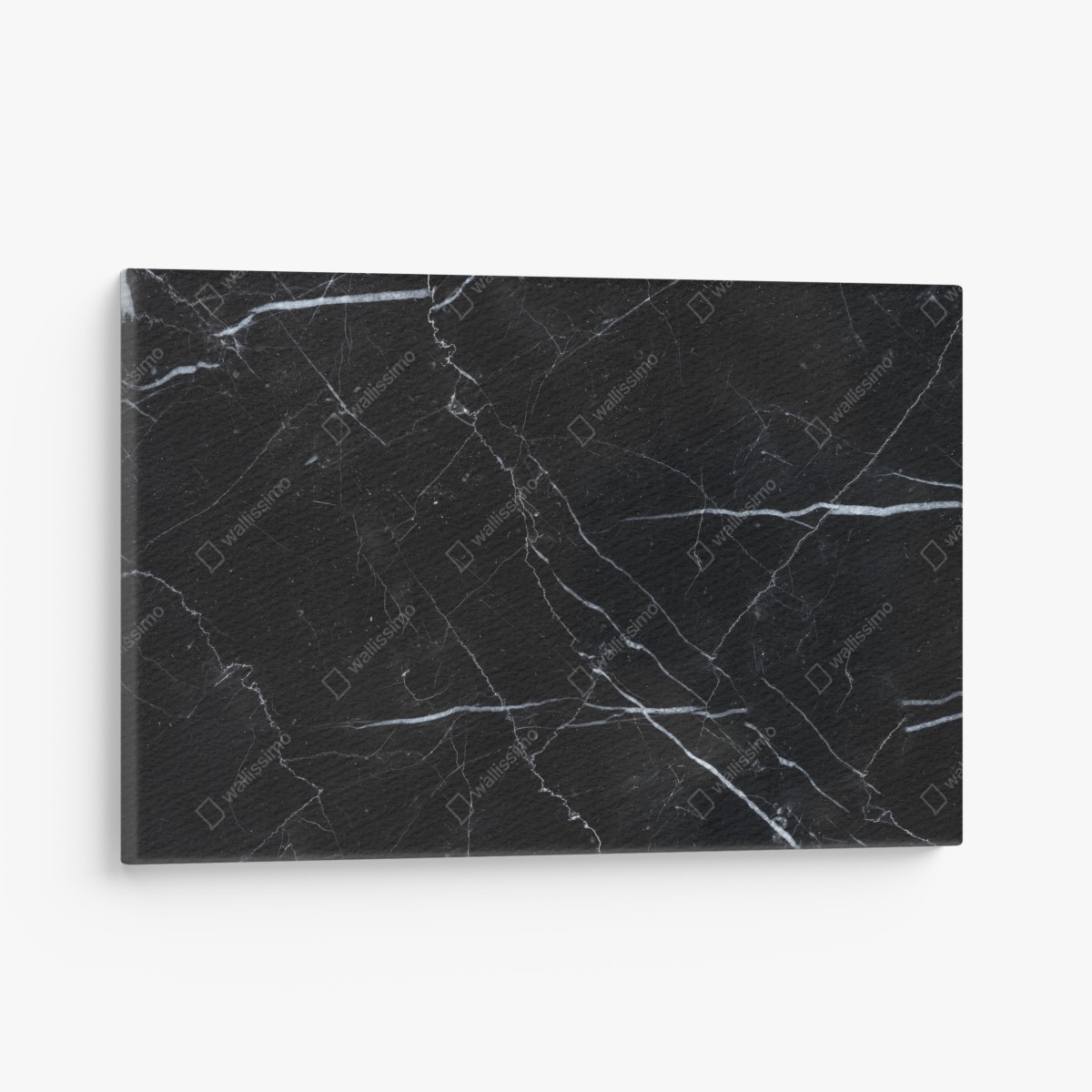Canvas print black marquina marble texture for modern interiors