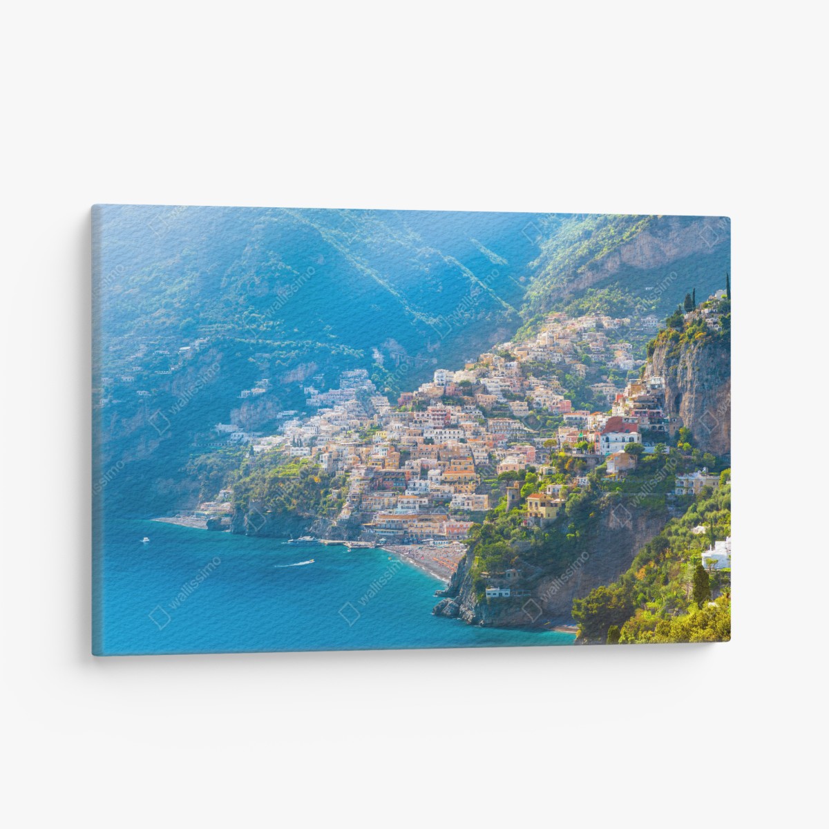 Canvas print Positano: colorful cliffside village on the Amalfi Coast