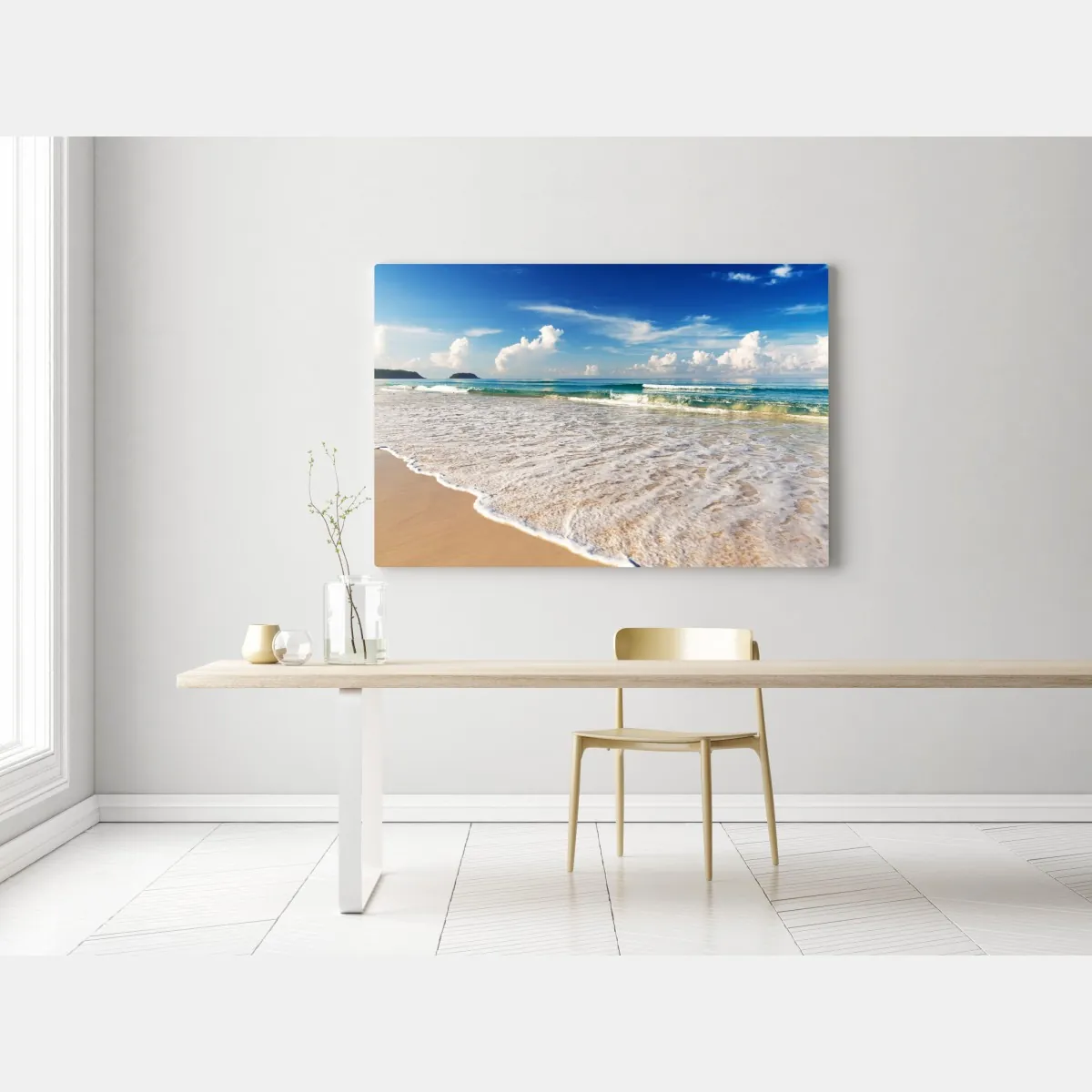 Obraz na płótnie plaża Karon, Phuket poranek spokoju – Wallissimo® Obraz na płótnie plaża Karon, Phuket poranek spokoju – Wallissimo®