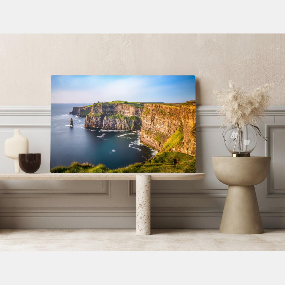 Obraz na płótnie majestatyczne klify nad głębokim morzem – Wallissimo® Obraz na płótnie majestatyczne klify nad głębokim morzem – Wallissimo®