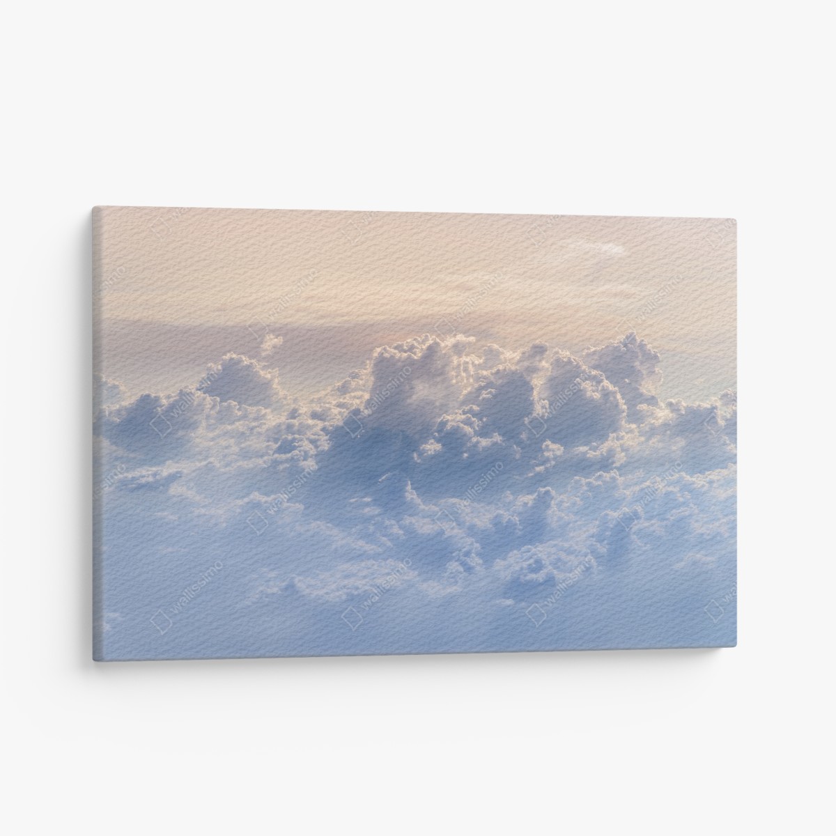 Canvas print gentle clouds above blue sky