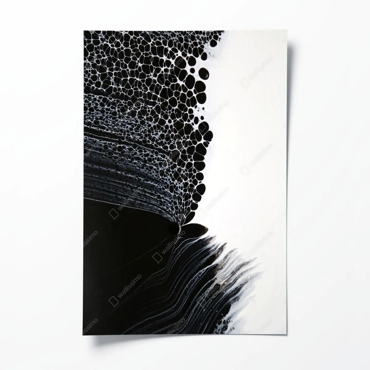 Plakat monochromatyczny przepływ komórek – Wallissimo® Plakat monochromatyczny przepływ komórek – Wallissimo®