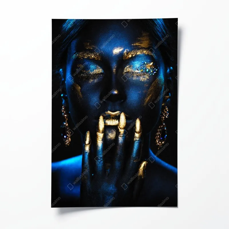 Plakat złote Wat Arun o zmierzchu – Wallissimo®