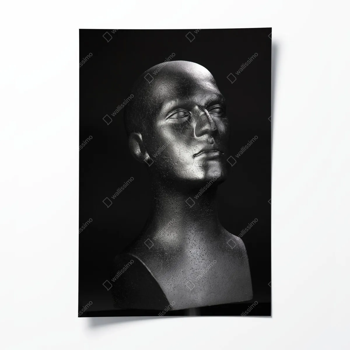 Plakat czarne popiersie manekina – Wallissimo® Plakat czarne popiersie manekina – Wallissimo®