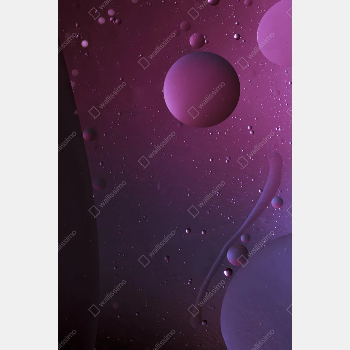 Plakat fioletowe kosmiczne sfery abstrakcja – Wallissimo® Plakat fioletowe kosmiczne sfery abstrakcja – Wallissimo®