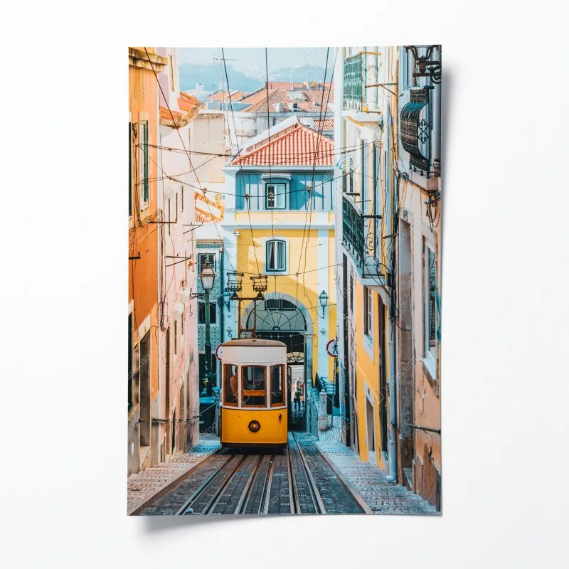 Plakat delikatny koralowy wzór kwiatowy – Wallissimo®