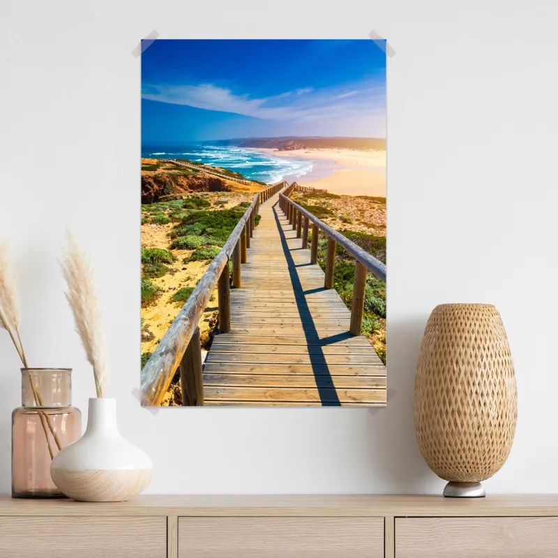 Plakat deptak do Praia da Bordeira – Wallissimo® Plakat deptak do Praia da Bordeira – Wallissimo®