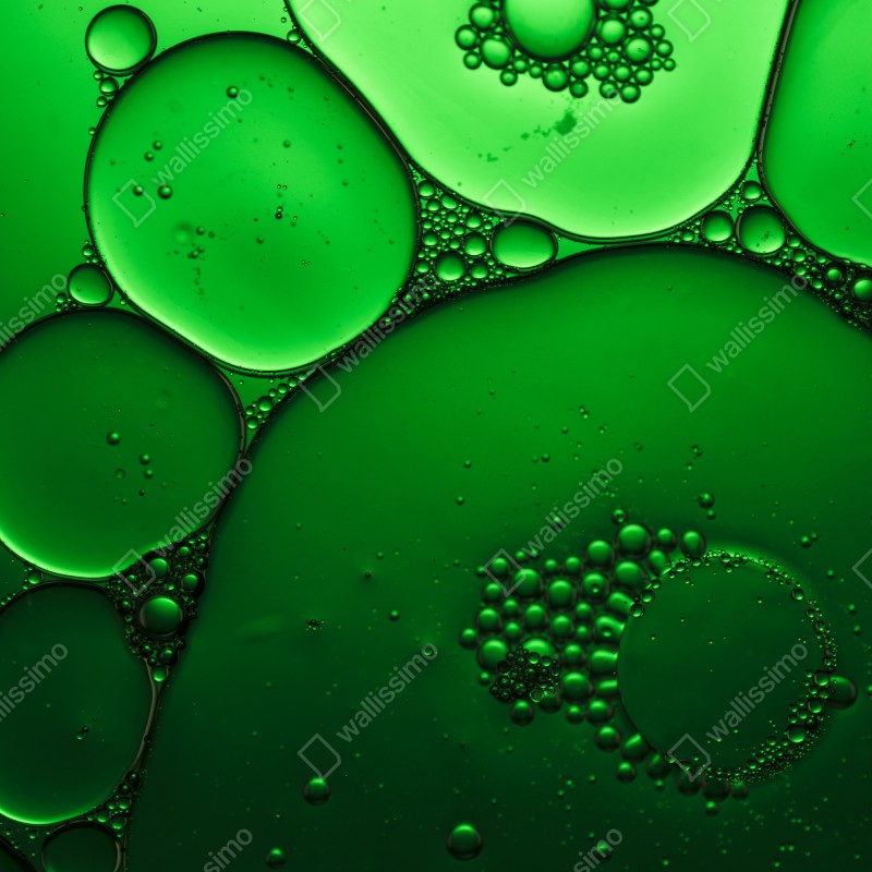 Naklejka na drzwi zielone bańki abstrakcyjna kompozycja – Wallissimo® Naklejka na drzwi zielone bańki abstrakcyjna kompozycja – Wallissimo®