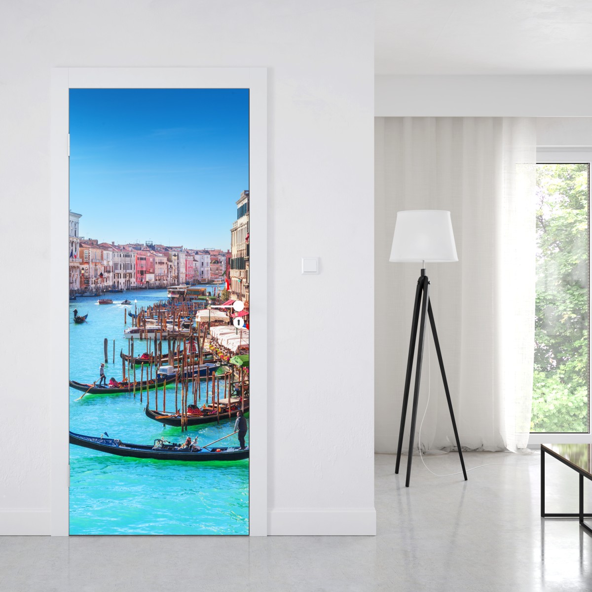 Naklejka na drzwi Wenecja wielki kanał panorama miasta – Wallissimo® Naklejka na drzwi Wenecja wielki kanał panorama miasta – Wallissimo®