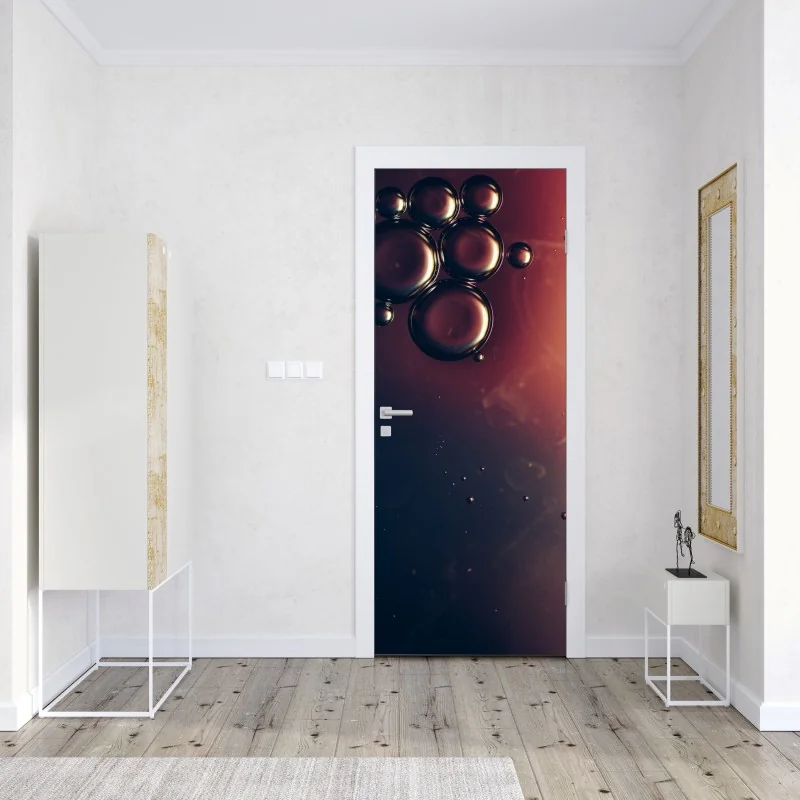 Naklejka na drzwi most Golden Gate o zmierzchu, San Francisco – Wallissimo®