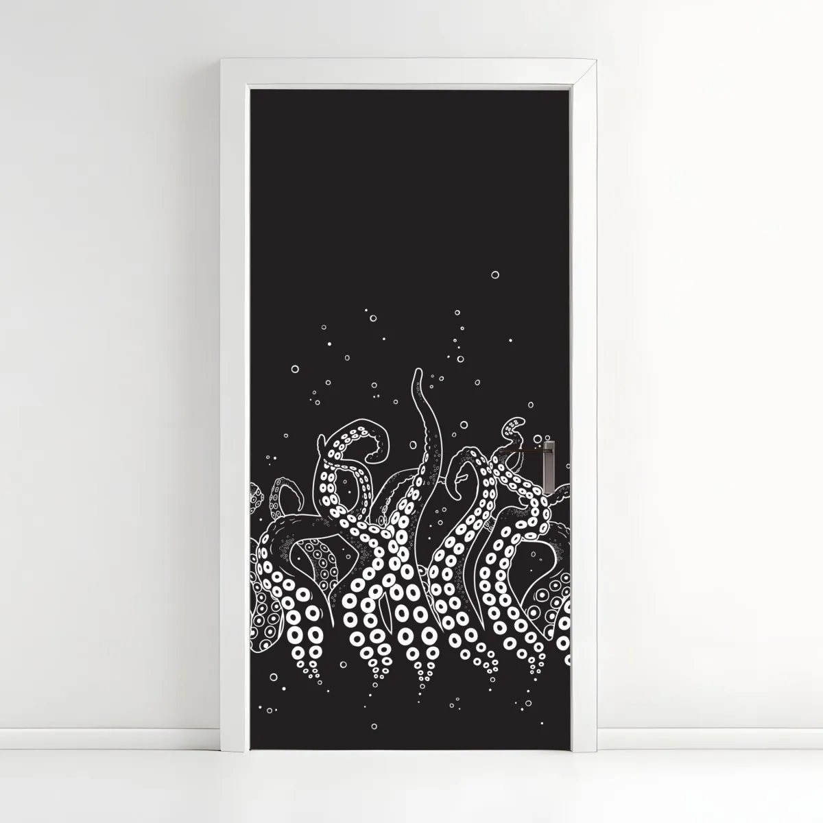 Naklejka na drzwi wzór macek ośmiornicy – Wallissimo® Naklejka na drzwi wzór macek ośmiornicy – Wallissimo®