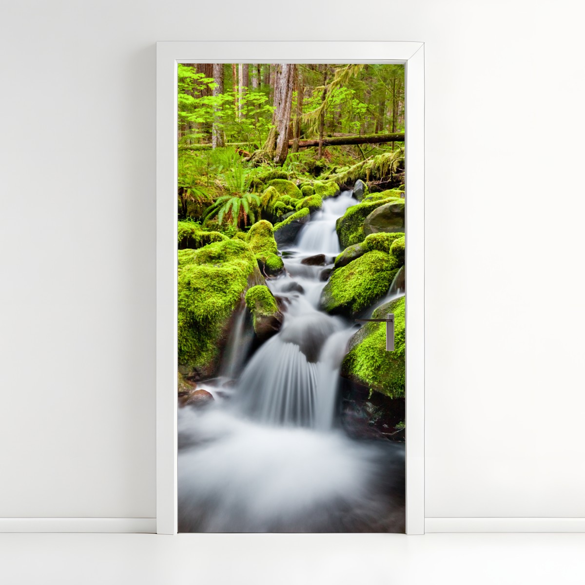 Door sticker mossy creek at Sol Duc Falls – Wallissimo®