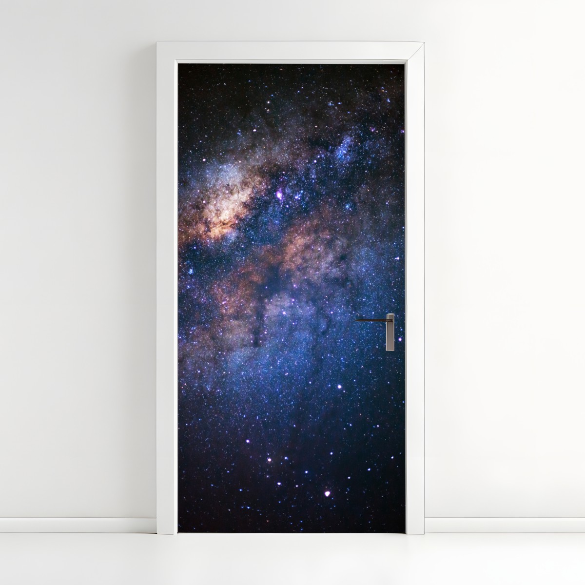 Door sticker milky way galaxy nightscape – Wallissimo®