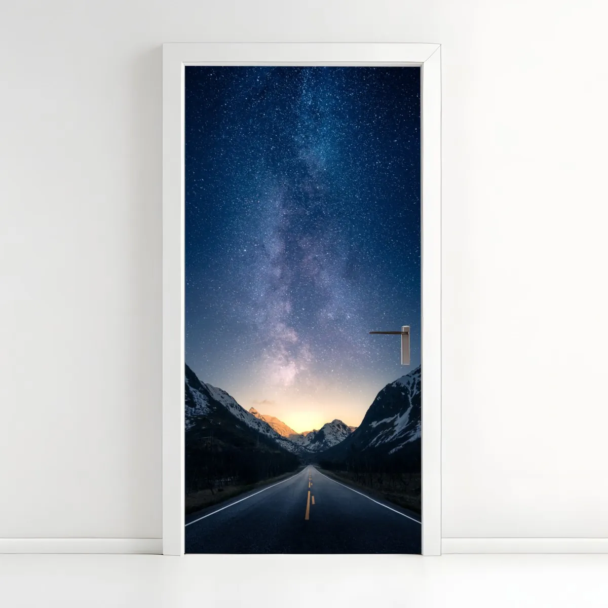 Naklejka na drzwi droga ku gwiazdom – Wallissimo® Naklejka na drzwi droga ku gwiazdom – Wallissimo®