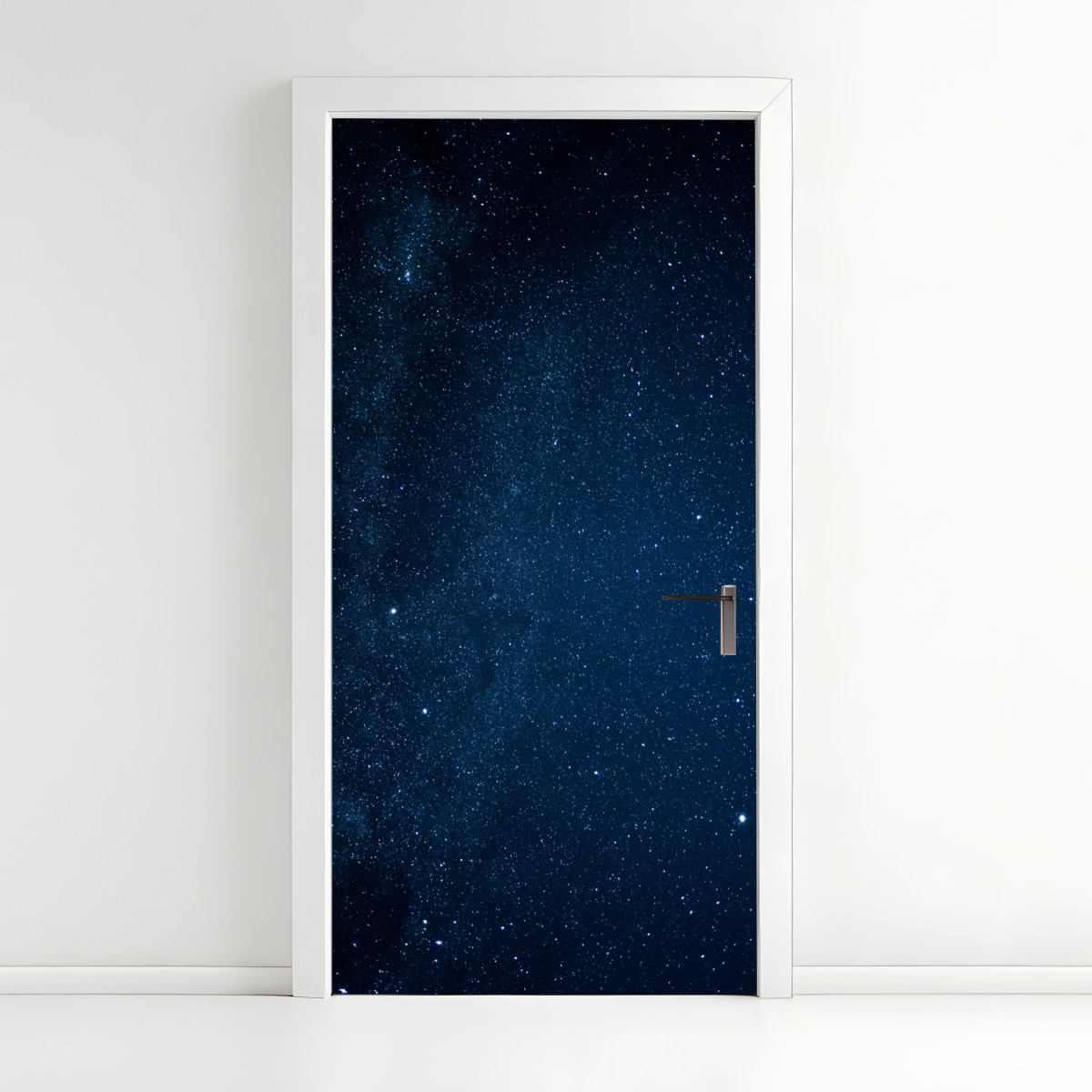 Door sticker deep blue starry sky – Wallissimo®