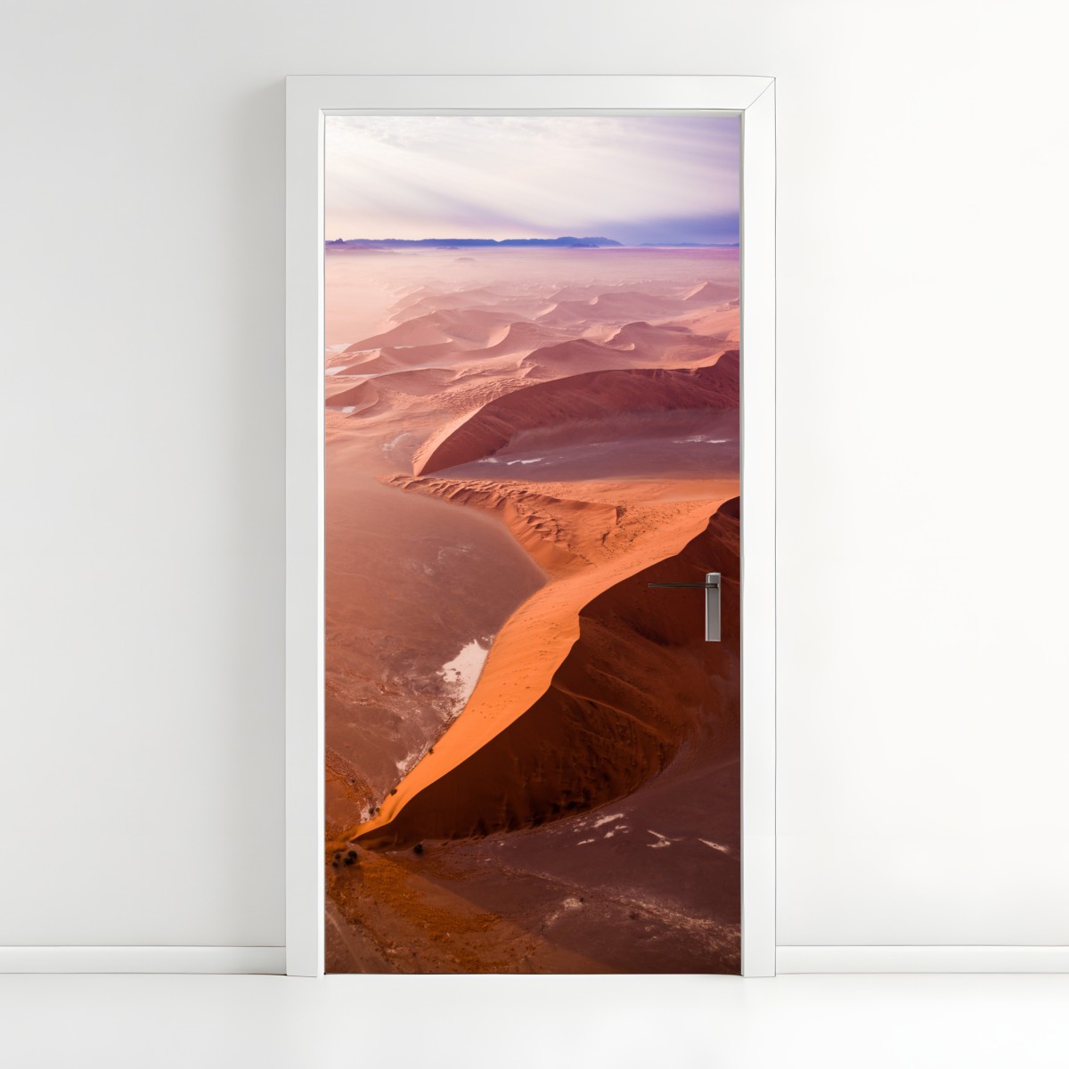 Door sticker Sossusvlei desert dunes panorama – Wallissimo®