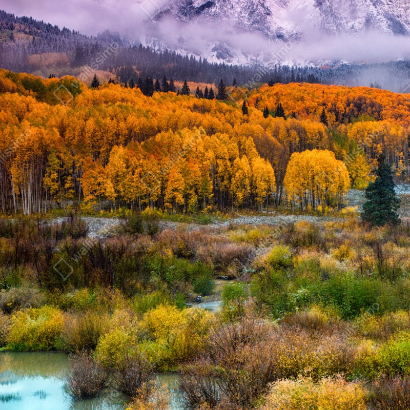 Naklejka na drzwi różowy wschód słońca nad East Beckwith Mountain – Wallissimo® Naklejka na drzwi różowy wschód słońca nad East Beckwith Mountain – Wallissimo®
