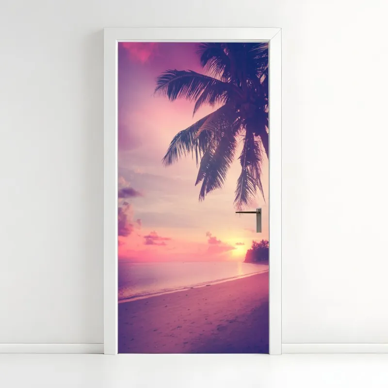 Naklejka na drzwi złoto-czarny marmurowy wir abstrakcyjny – Wallissimo®