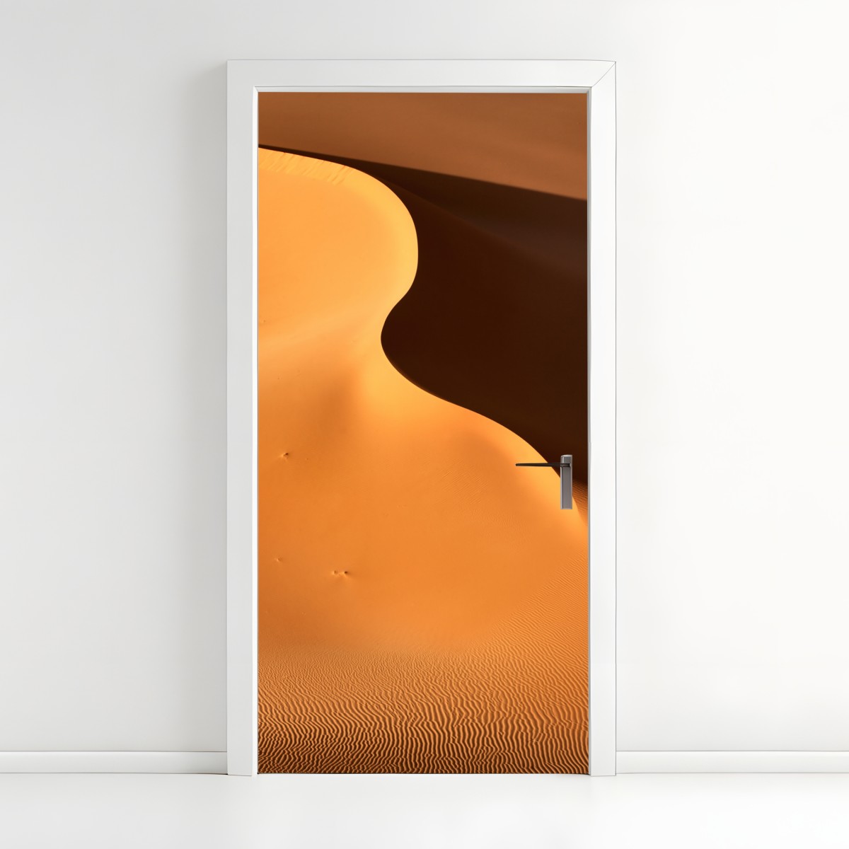Door sticker golden dune curves – Wallissimo®