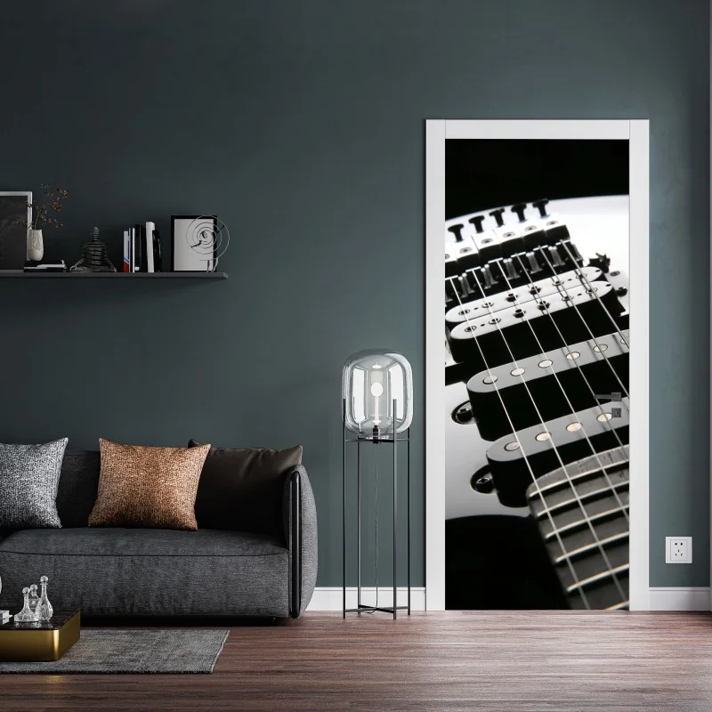 Naklejka na drzwi słoneczna uliczka w Civita di Bagnoregio – Wallissimo®