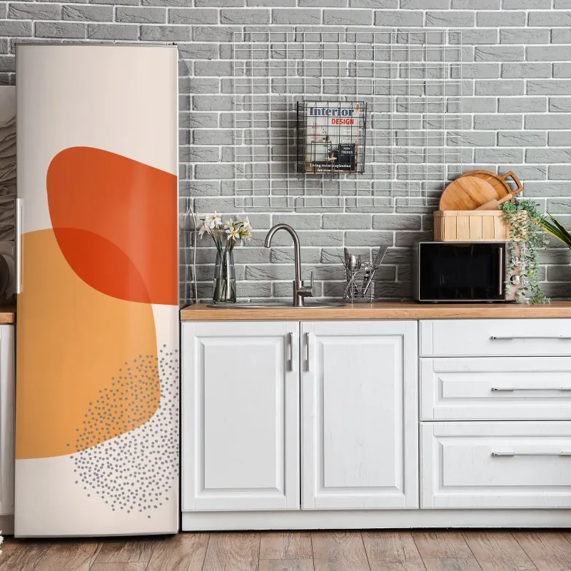 Naklejka na lodówkę wodospad Marmore w Umbrii: mglista zieleń – Wallissimo®