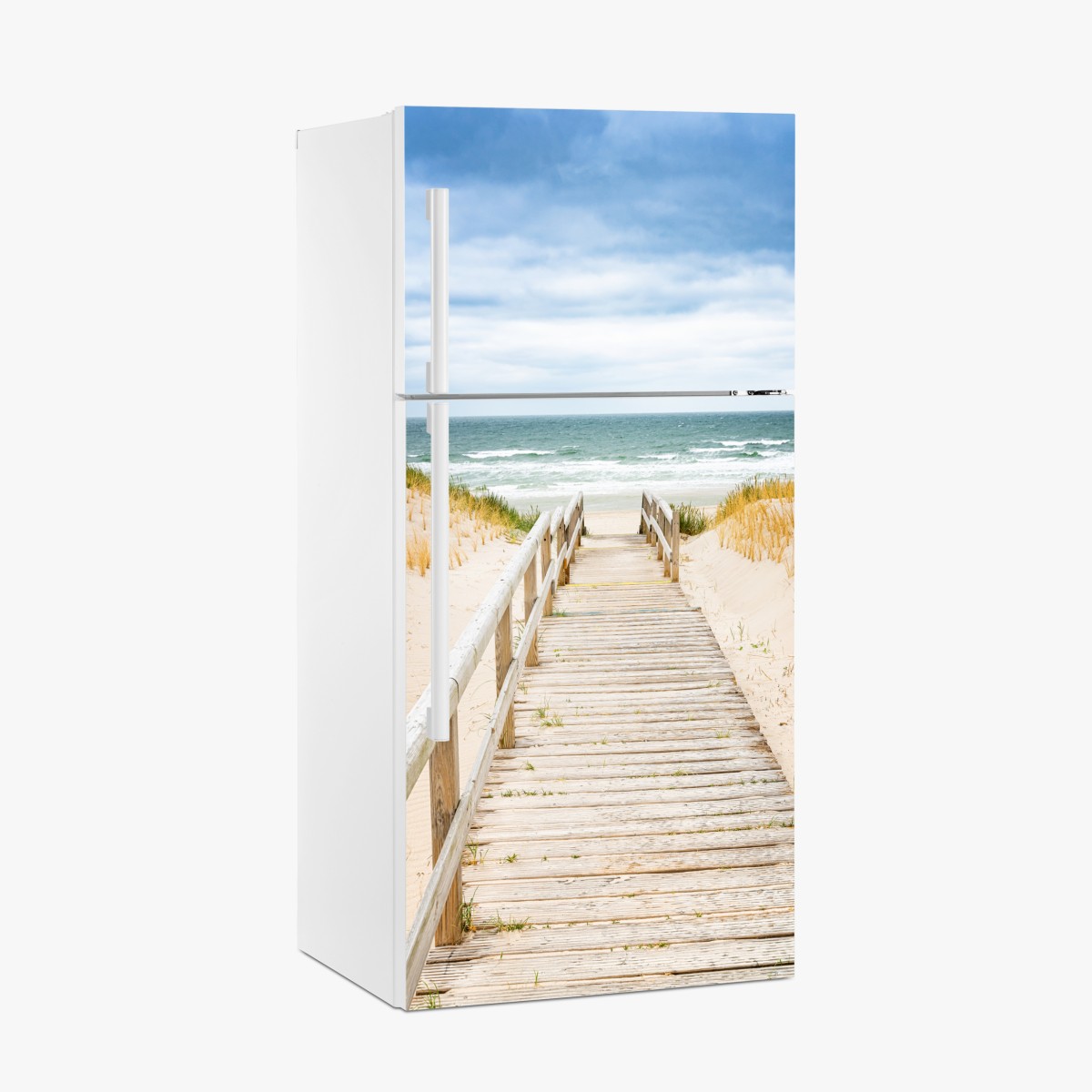 Fridge sticker wooden path to the sea, Sylt – Wallissimo®