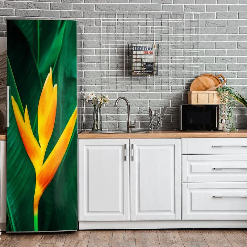 Naklejka na lodówkę psychodeliczny pop artowy sen – Wallissimo®