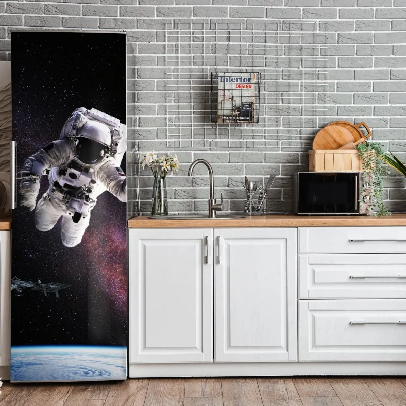 Naklejka na lodówkę różowa cukierkowa spirala – Wallissimo®