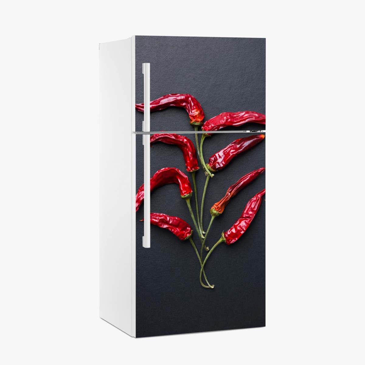 Fridge sticker red chili pepper culinary art – Wallissimo®